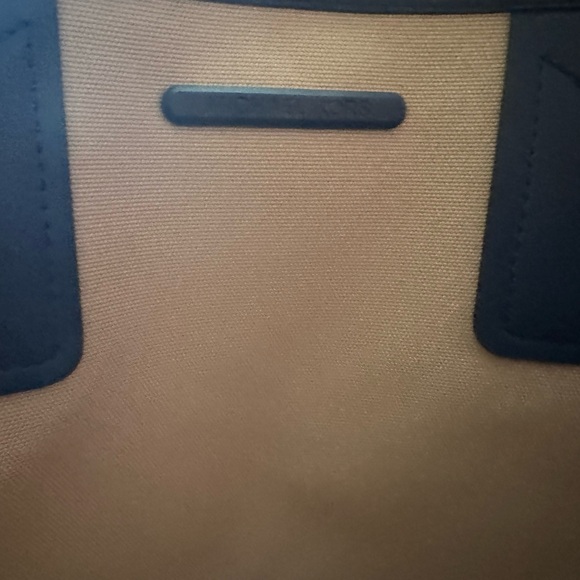 MK Navy Blue Signature Coated Canvas and Leather Large Jodie Tote GOYARD - Picture 8 of 11